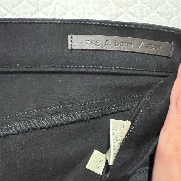 Rag & bone leather jeans NWOT size 30 - Picture 6 of 9